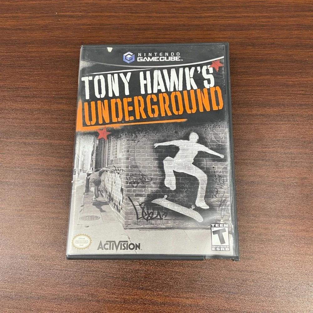 Tony Hawk's Underground 2003 Nintendo GameCube Skateboarding Video Game - CIB